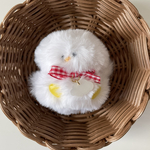 まるまるひよこちゃんのぬいぐるみ (もこもこ！)チャーム付き