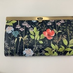 ラスト 受注製作　リバティ  新色 イルマ　ビニコ★口金　長財布♪ボタニカル柄
