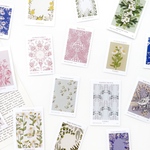レトロ 植物 シール 30枚set《dream of flowers》[F576]