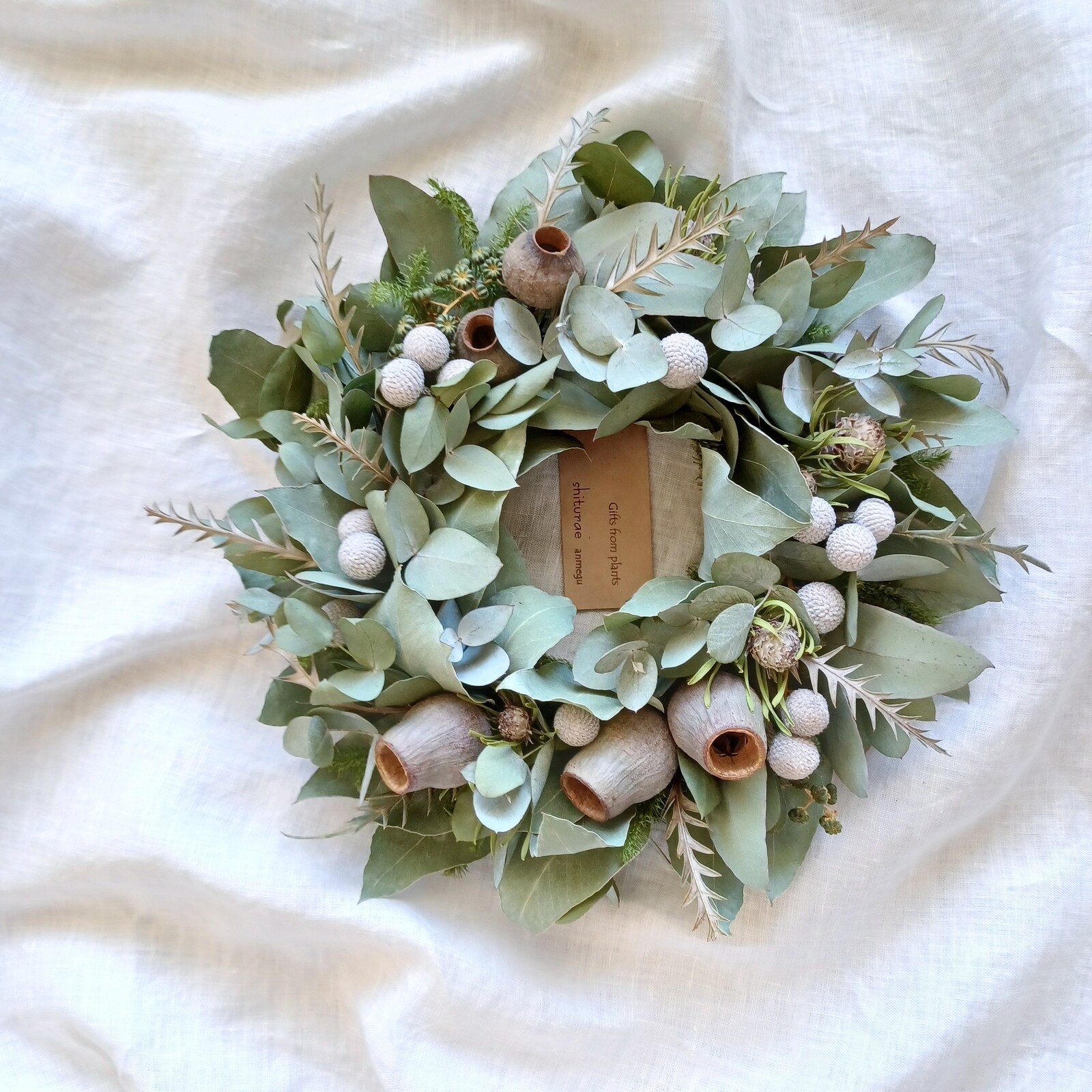 特集掲載】~autumn shiturae wreath art No.2~ドライフラワー リース ...