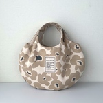 ぺったんこまるbag  北欧風　ナチュラル