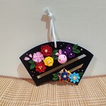 つまみ細工  和風壁飾り(色々つまみ)