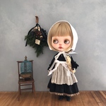 nondolls×nayusahana×koko クロスワンピース&花かご