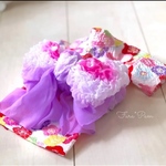 【 梅の花 】★わんこ🐶にゃんこ🐱浴衣★