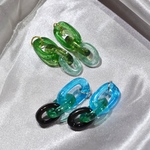 《さとみ様》💚💚💚チェーン風ピアス