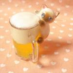 オーダーのお品○生ビール○ストラップ○シャム猫