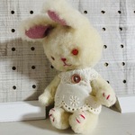 モフモフウサギさん　ハンドメイド　ハンドメイドテディベア　テディベア