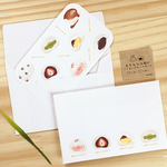 もちもち大福のメッセージカードセット chiyo.ten