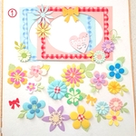 フレームセット&お花Craft①