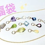 【宝石の福袋】5点セット選べる天然石ペンダントトップ4個＋14kgf/Silver925チェーン1本　ハンドメイド