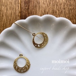 〈4個*No.A1787〉USA import フープフィリングリードロップ