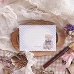 MRcafe水色のくまさんメモ50枚🧸💙