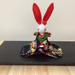 お正月を迎えたうさぎさん
