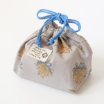 オレンジミモザ『お弁当袋』裏布なし（S)