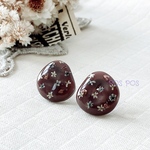 -Chocolat- レジンピアス/イヤリング
