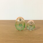 ペットの毛の入れ物　無地（垂れ耳タイプ）　けだまだま　中サイズ　愛犬　受注制作品