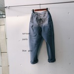 圧縮wool＊Burugrayサルエル