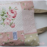 English garden　ピンクローズ　トートバック　Ｍ