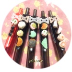 ステッドラー・和菓子ボールペン5本(替え芯有)