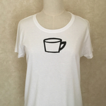 【送料無料】コーヒーカップ レディースTシャツ
