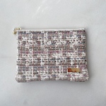 tweed flat pouch M /イギリスツイードのフラットポーチ