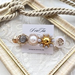 【SereTia バレッタ】ヘアアクセサリー ハンドメイド