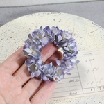 布花　紫陽花のリースブローチ565