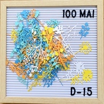 ダイカット リーフ 100枚