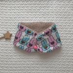 new//オシャレなうさぎちゃん ハンドメイド キッズマフラー