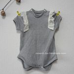エンジェルロンパース　半袖　70サイズ　