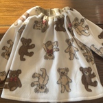 セール☆ラスト110サイズ☆テディベアのフリーススモック☆②