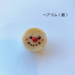 スノーマン　ヘアゴム（細ゴム）