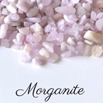 清純♡愛情♡優美を象徴する石✨ ブラジル産 モルガナイト さざれ石20g