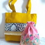 Happy Bag☆  お得セット 巾着ポーチ&トートバッグ