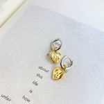 (ラスト1点) mix color heart hoop pierce ⌘ ミニピアス ミニフープピアス ミックスカラー マルチカラー ハート