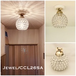 照明 シーリングライト Jewel/CCL26SA ジュウェル クリア ガラスビーズ ランプシェード E26ソケット