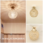 天井照明 シーリングライト Jewel/CAM-26WH ジュウェル アンバー E26ソケット 照明器具