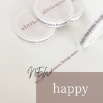 【再入荷】alittlemini 　７mm maskingtape　happy