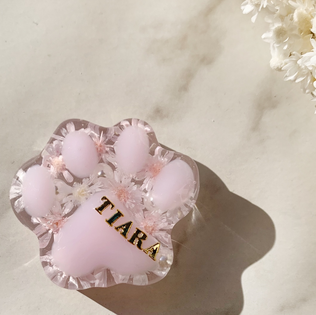 🌸 お花 の イニシャル キーホルダーc🌸 - Le chance cc | minne byGMO