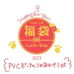 PVCポーチの詰め合わせ★2023中身が見える福袋★happybag★