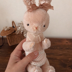 *Chou  Chou*Bear  水玉のピンクうさぎ