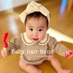 大人シンプルグレー ヘアバンド