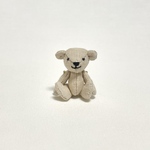 ミニテディベア（ベージュ）　ミニチュア  /  Miniature Teddy Bear (Beige) /  hinoki / P221228