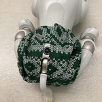 aiboちゃんのキュートなノルディックパンツ　ブルマー　AI robot aibo's bloomers やや厚手　グリーン