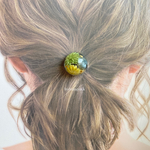 ヘアゴム　アンティークフラワー　