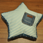   新作★　星形クッション　『DENISTAR』　 MINI