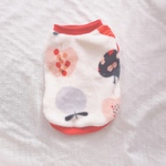 【秋冬】ふわふわリンゴのタンクトップ/アイボリー