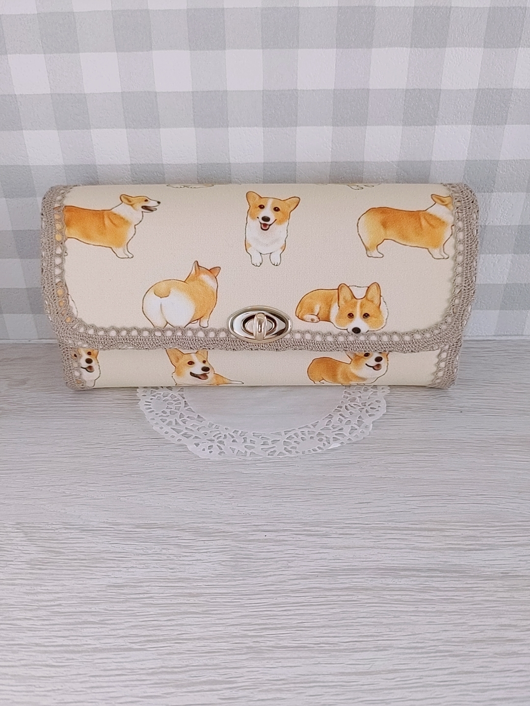 新入荷♡コーギーの長財布 - cocotte-coco | minne 国内最大級の