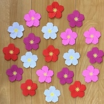 折り紙 梅の花 20個