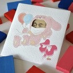 卯年マスクじゃ！ポチ袋(一万円札専用/3枚セット)